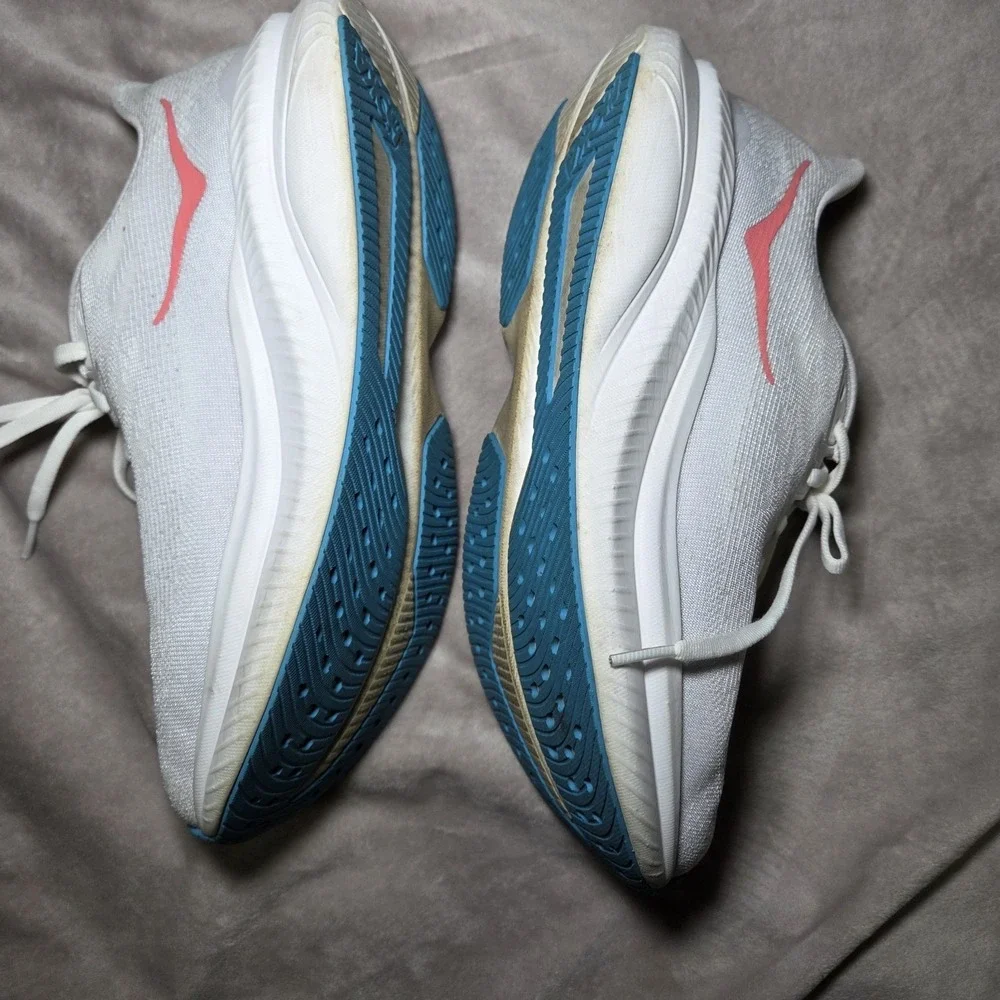 HOKA Mach 6 Running Shoes Women's Size 8.5‎ B White Nimbus Cloud